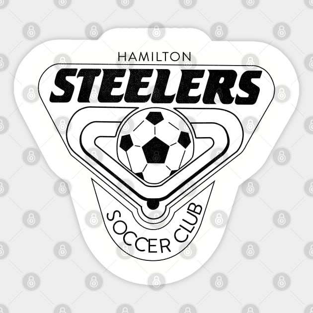 Defunct Hamilton Steelers Canadian Soccer League 1981 Sticker by LocalZonly